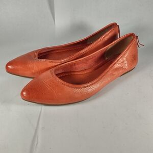 Frye Regina Leather Ballet Flats Size 7M